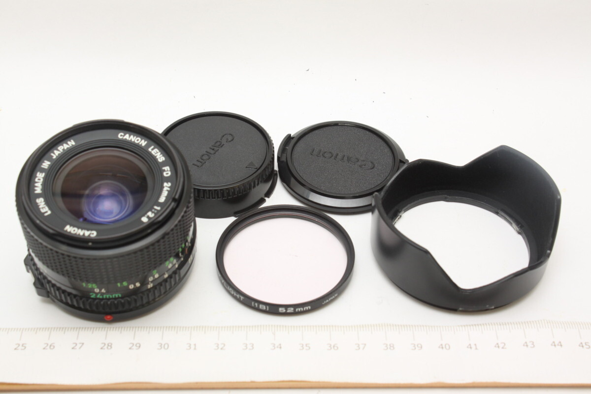 Near Mint】 Canon FD 24mm F/2.8 Lens From JAPAN #72357 | eBay