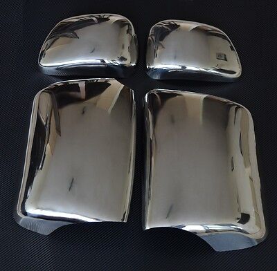 LHD To Fit Scania P G R 6 Series Side Mirror Covers Set of 4 Truck Stainless