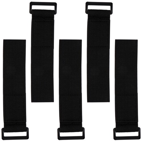 5 Pcs Liens De Sangle Fixation Avec Boucle Sangles Auto-agrippantes