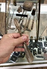 Antique CB Sterling Silver Victorian Shoehorn 8.5  