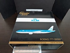 1/200 KLM ROYAL DUTCH AIRLINES BOEING 777-200 2003'S COLORS PH-BQC GEMINI JETS