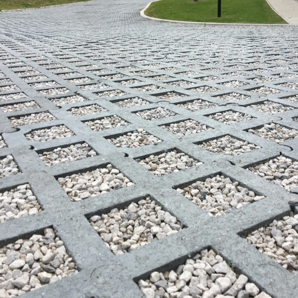 Rasengittersteine (100% recycelter Kunststoff) 60x40x8cm Rasengitter Kunststoff - Bild 4 von 4