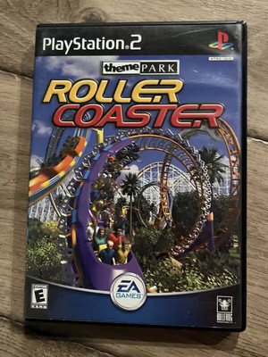 Theme Park Roller Coaster (Sony PlayStation 2, 2000) CIB