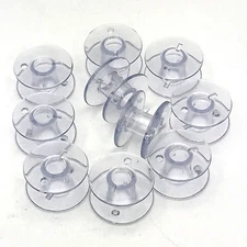 10 Pk. Plastic Bobbin #102261103 (Top Load) For Babylock, Janome Sewing Machine