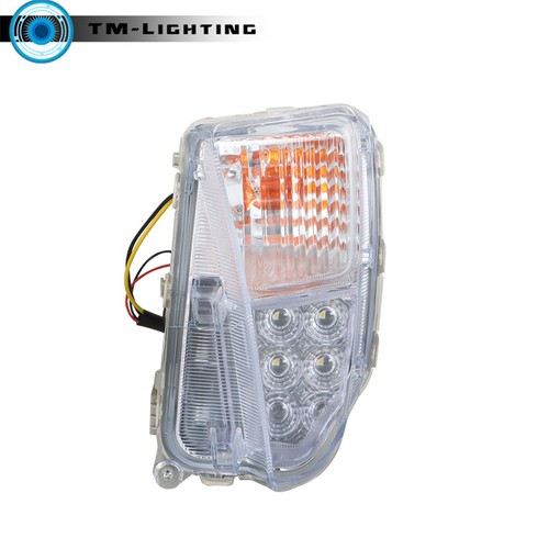 For 2012-2015 Toyota Prius Left Driver Side Front Driving Fog Lamps DRL Lights - Picture 2 of 9