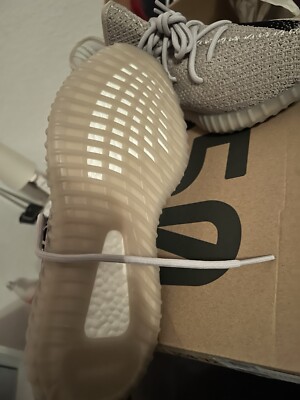 adidas Yeezy Boost 350 V2 'Slate' (Beige / Schwarz) Gr: 44 / US 10 neu im Karton