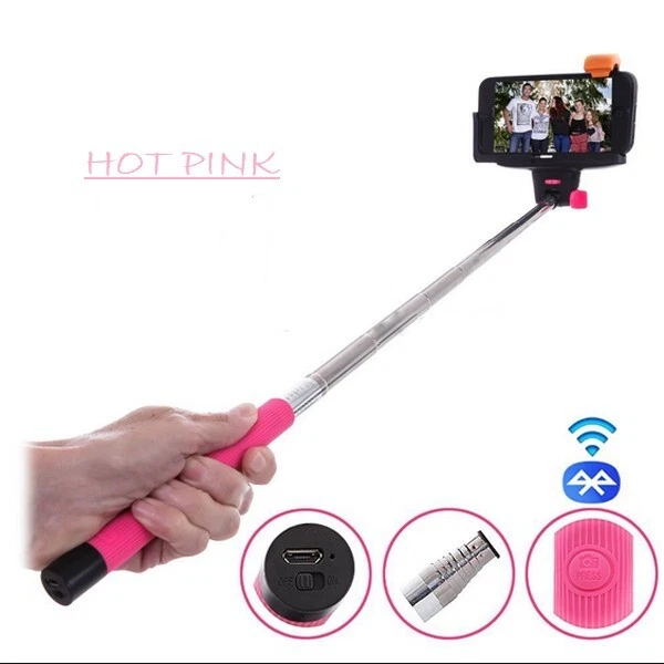 Monopod Mobile Phone for Android & iPhone Smartphone Selfie Stick Wireless Z07-5 - Image 2 of 4