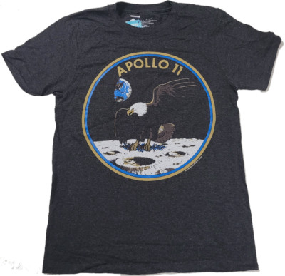 NASA Apollo 11 Neil Armstrong Buzz Aldrin Moon Landing Tee Shirt
