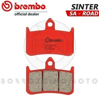 BremsbelÄGe Vorn Brembo ROT Sintered FÜR Honda NTV Bros 400 1991