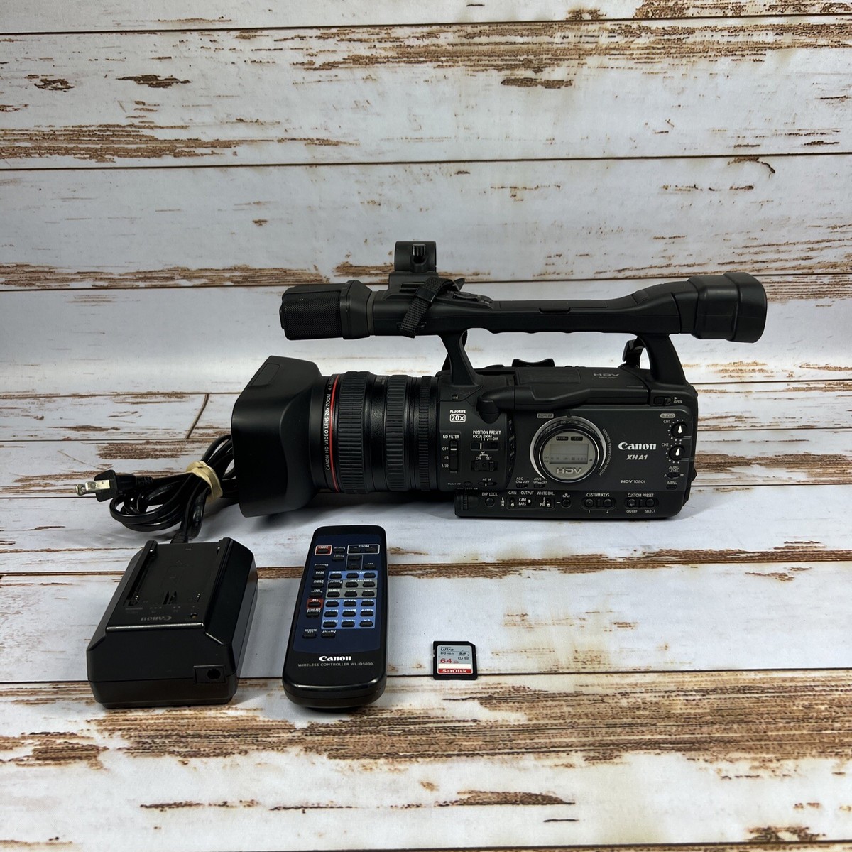 Canon XH A1 HDV 1080i High Definition Mini DV Camcorder Canon XH A1 HDV 1080i High Definition Mini DV Camcorder