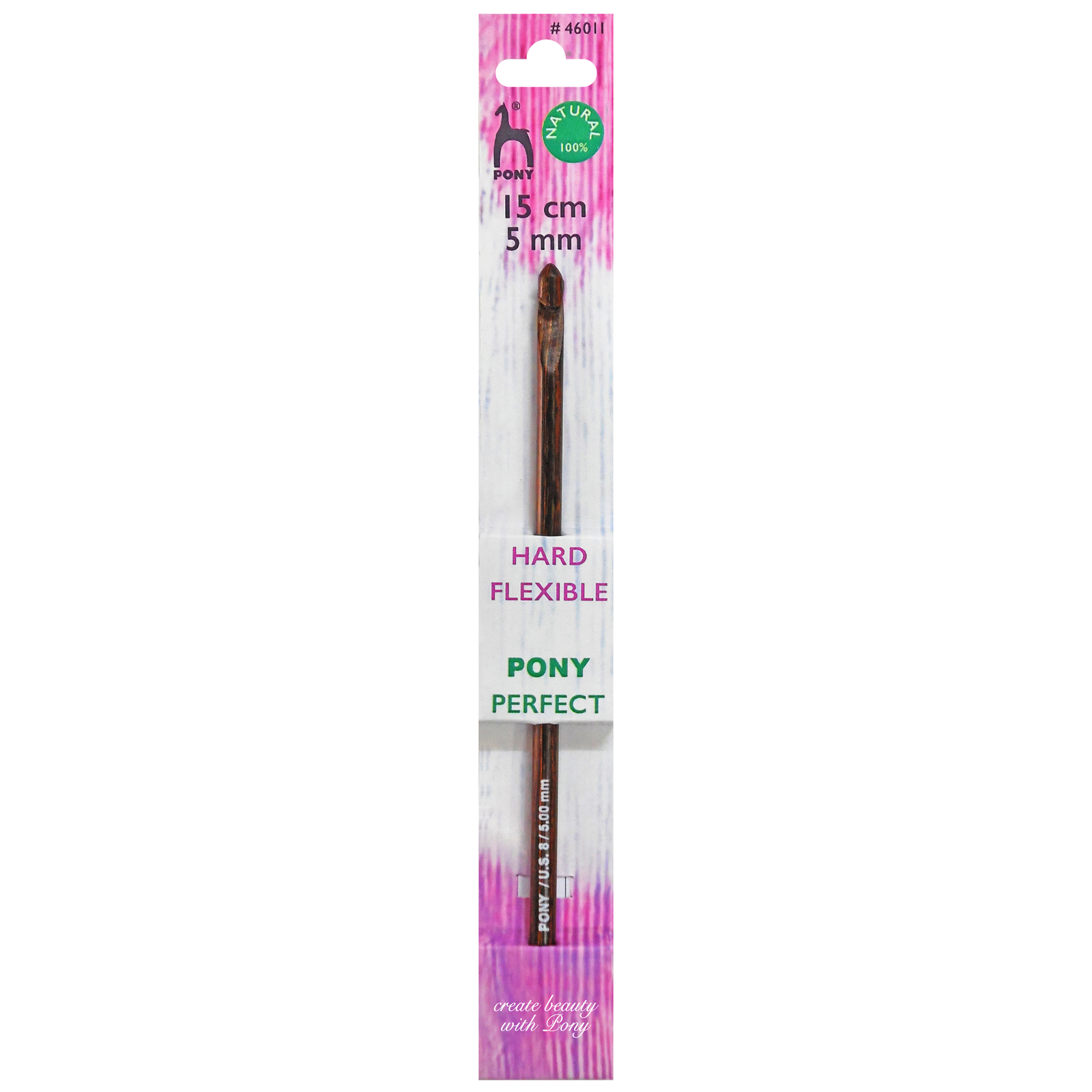 Pony Brown Perfect Crochet Hook 5.00Mm 1Pc - Image 2