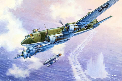 モノクローム 1/48フォッケウルフ Fw200 C-4 コンドル MCT007 モノクローム 1/48 ドイツ空軍 フォッケウルフ Fw200C-4