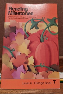 Reading Milestones 2nd Edition Level 6 Orange Book Readers