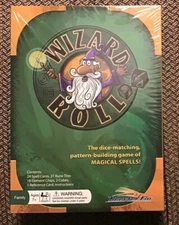 Wizard Roll Family Board Game - Match Shapes Using Dice & Cards To Create Magic