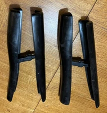 Pair Plastic Long Boots Stand Support