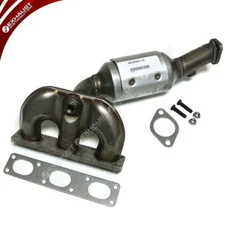 BMW 325ci 2.5L Rear Manifold Catalytic Converter 2001-2006 Bank 2