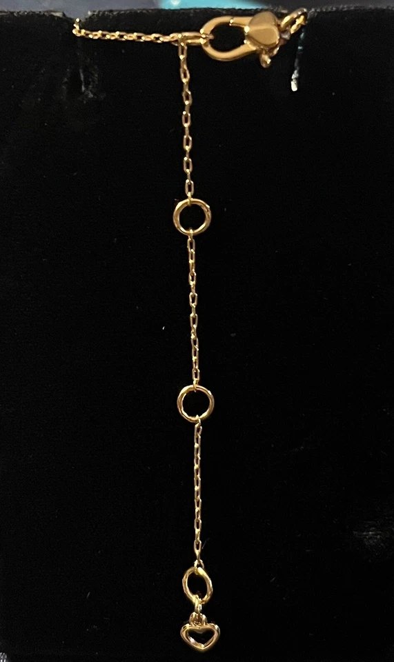 Kate Spade ~ AGOTADO ~ Collar Mal de Ojo ~ Talismán Protector ~ 16” con 3” de Extensión Foto 2 de 4