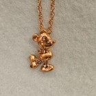 Mickey Mouse pendant and 18" chain