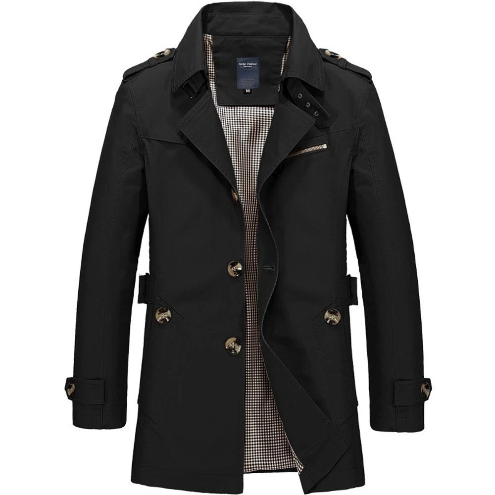 Mens Casual Pure Cotton Long Jacket
Opens in a new window or tab