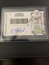 Dax Raymond 2019 Panini Contenders Draft Picks Auto RC Utah State Aggies