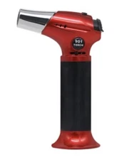 Jet Blow Torch Gun Lighter Red For Cooking BBQ Baking Cigars Camp Fires Welding