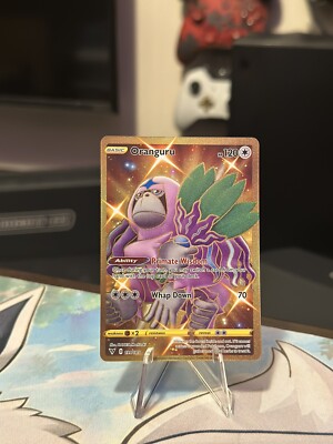Oranguru 199/185 GOLD SECRET RARE Pokemon TCG Vivid Voltage NM | eBay