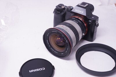 SONY E MOUNT ADAPTIERT 19-35MM COSINA SUPER WIDE PRIME LENS ALL A7 NEX,A6000