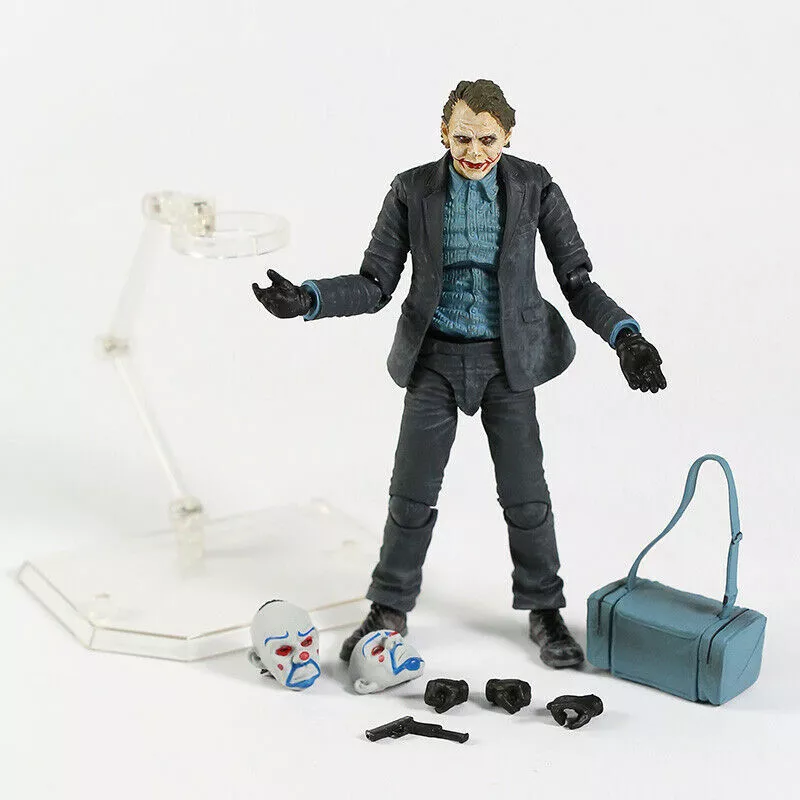 Mafex No.015 Batman The Dark Knight The Joker Bank Robber Ver. PVC Action Figure