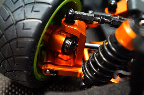 NEW Yeah Racing SPT2-S01OR Aluminum Essential Conversion Kit Orange for HPI - Image 3 of 3
