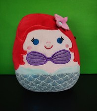 Squishmallows The Little Mermaid Ariel Disney 8" Plush Stuffed Animal Toy