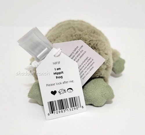 Jellycat NIPPIT FROG Plush Soft Tiny 5