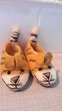 Handmade Felt Baby Booties House Shoes Pre-owned See Pictures for Size