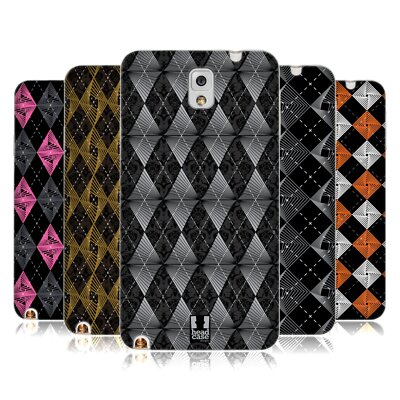 HEAD CASE DESIGNS ARGYLE WIRBEL GEL HANDYHÃLLE FÃR SAMSUNG HANDYS 2