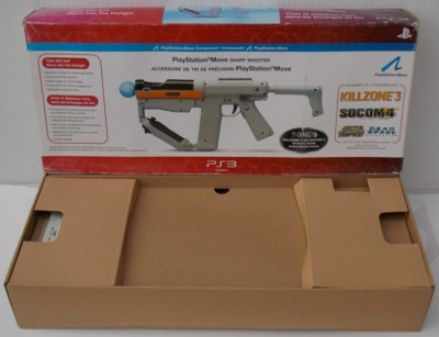 PS3 Sharp Shooter Play Station Move Component Compatible Killzone 2010 Sony NIOB