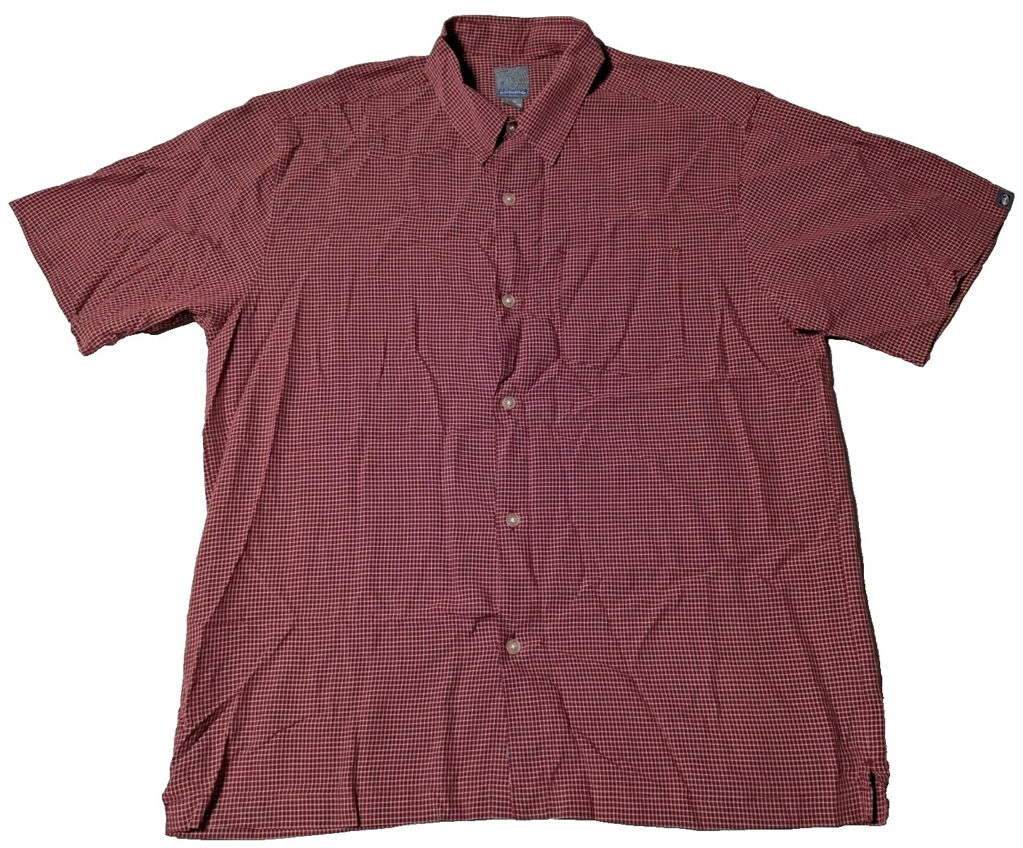 Quiksilver 尼龙休闲纽扣衬衫男士