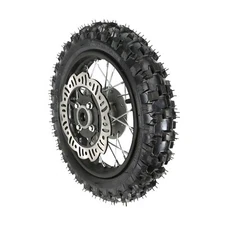 2.50-10 10" Front Wheel Tire Rim with Inner Tube Disc Rotor for pit Bike SSR SDG