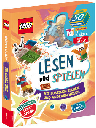 Lego® Lesen Und Spielen Mit Lustigen Tieren Und Anderen Wesen