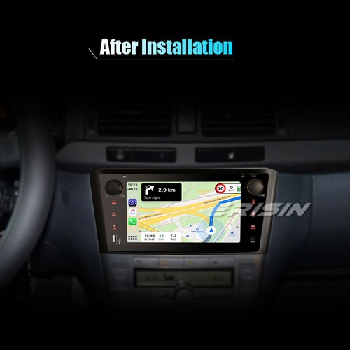 8-Core 64GB Android 13 GPS Autoradio CarPlay DAB+4G TNT für TOYOTA AVENSIS T25 - Bild 20 von 21