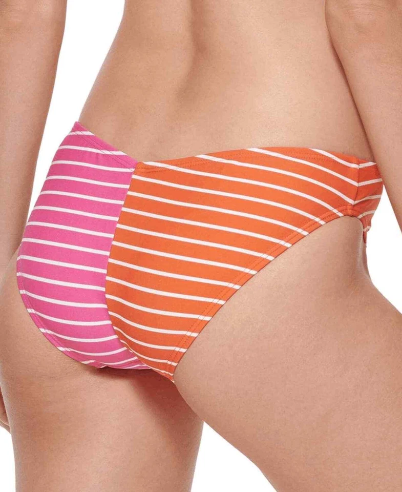 Pantalones de bikini Tommy Hilfiger para mujer rosa naranja corte en V - L - rosa Foto 2 de 4