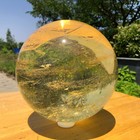 13.8LB Yellow Smelting Stone Quartz sphere Crystal Ball Mineral specimen Healing — photo 5