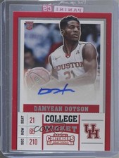 2017-18 Panini Contenders Draft Picks College Damyean Dotson #118 Auto y3x