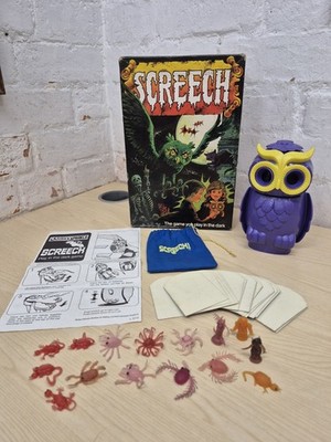 Screech Play In The Dark Spiel Parker Brothers Eule 1972 Action Konzentration
