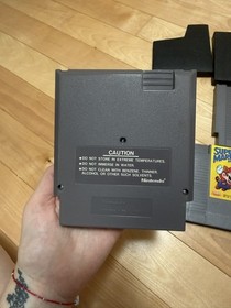 Super Mario Bros. 1, 2, 3 Trilogia con cover antipolvere Autentico Nintendo NES