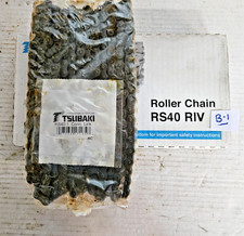 TSUBAKI RS40 RIV Roller Chain 10 FT