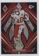 2024 Panini Phoenix Red Fade 223/299 Isiah Pacheco #67 19fe