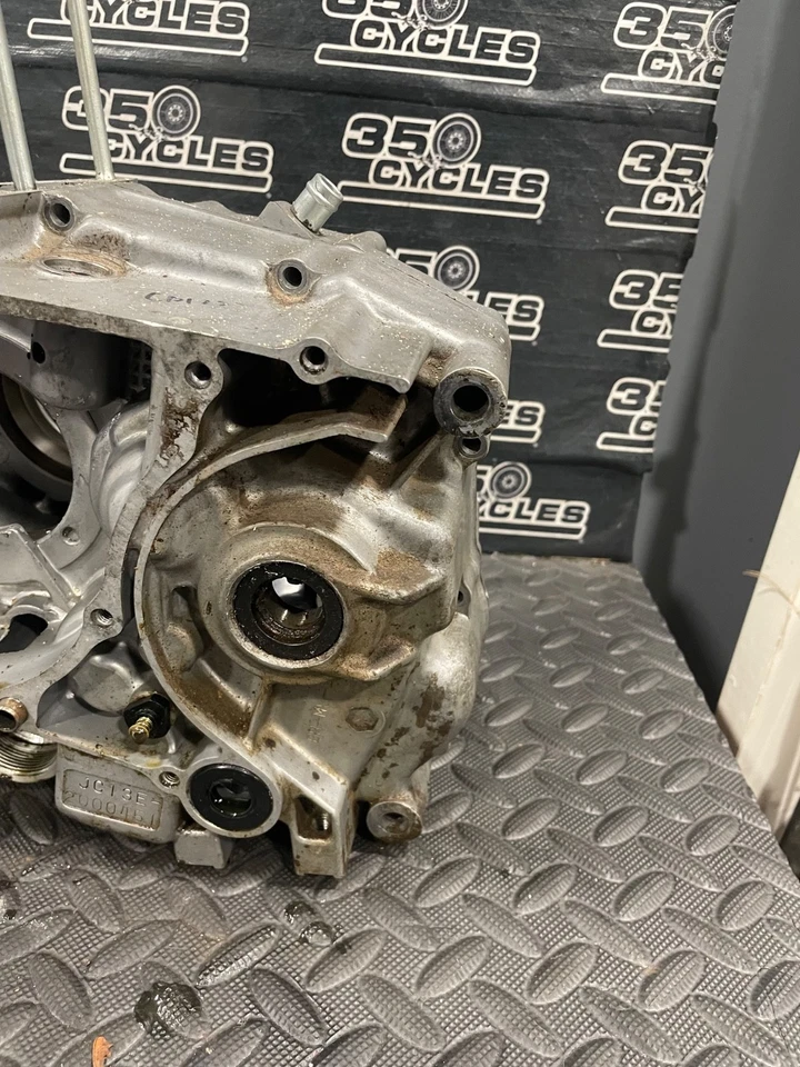 1984 Honda CB125 CB125S CB 125 bloco motor cárter cárter caixas - Imagem 4 de 4