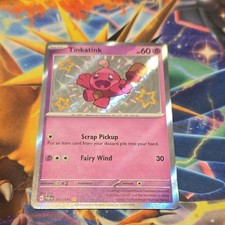 Pokemon TCG Tinkatink 165/091 SV: Paldean Fates Shiny Rare Holo 60 HP Eng on eBay