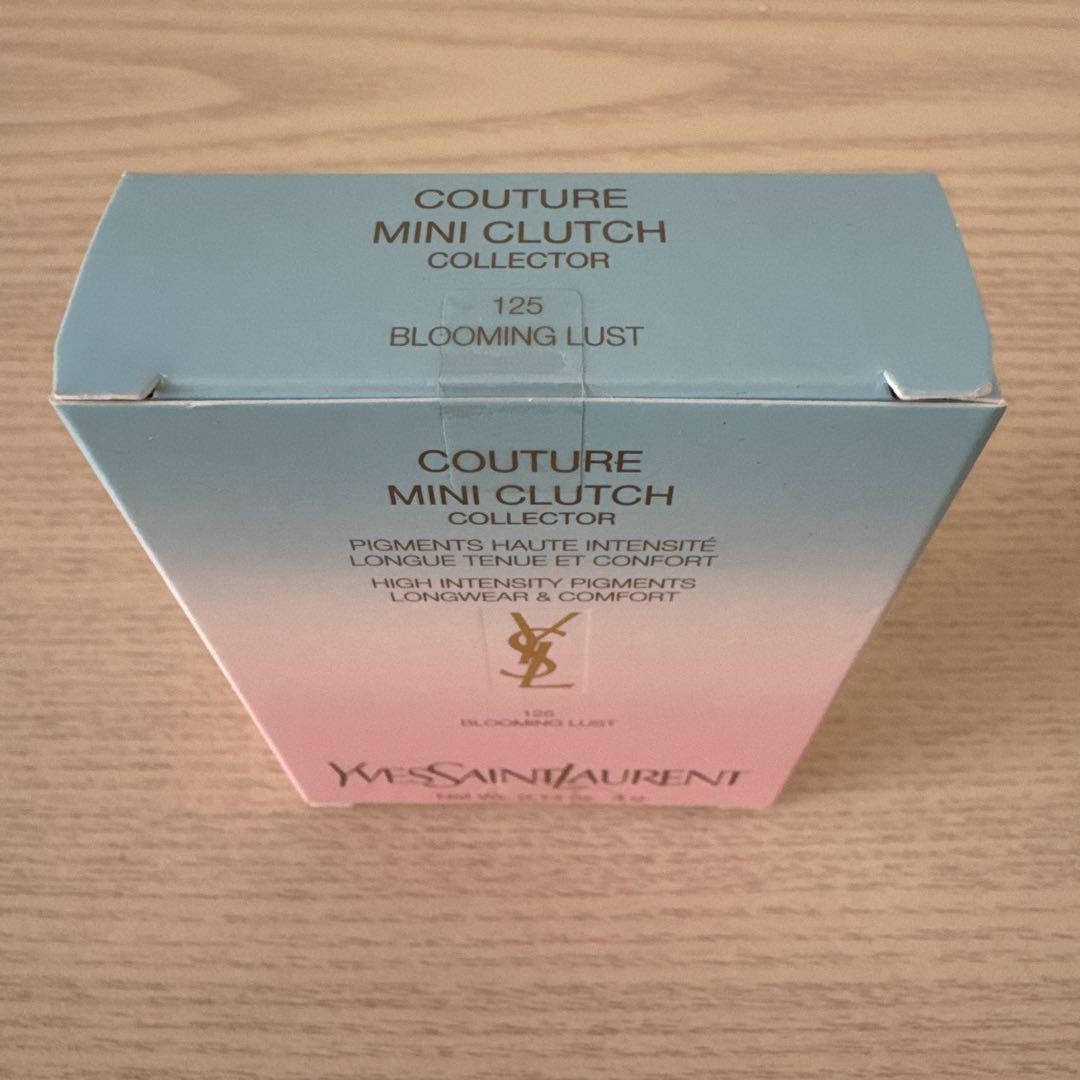 YSL Couture Mini Clutch 125 Blooming Last Valentine Limited