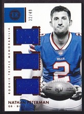 2017 Panini Encased Football Trading Cards Rookie TRIPLE JERSEY: Pick From List