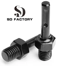 2 Pack Core Drill Bit Adapter 5/8 x11 Thread Male to SDS Plus Shank for Demoliti